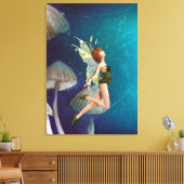 Fairy Leinwanddruck (Insitu (Wohnzimmer))