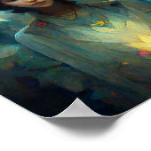 Fairy Light Fantasy Art Poster (Ecke)