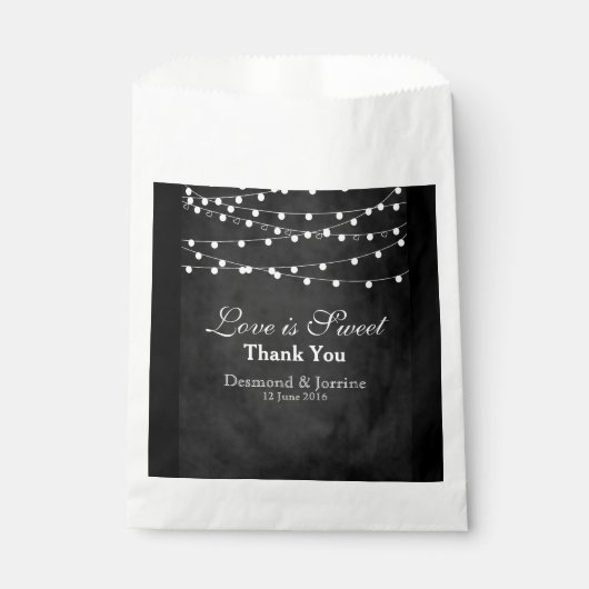 Fairy Lights & Hearts Fevor Bag Geschenktütchen (Vorderseite)