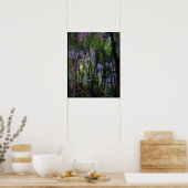 Fairy Lights Surreal Forest Poster Print (Küche)