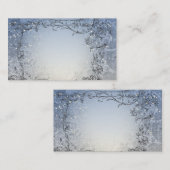 Fairy Lights Whimsy Blue Platzkarten (Vorne/Hinten)