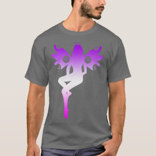 Fairy Lila Winged Magical Fairie Godmutter T-Shirt