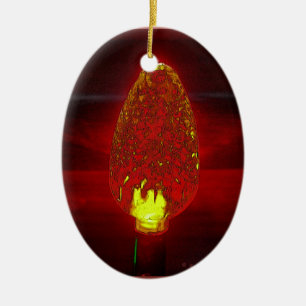 Fairy lite keramikornament