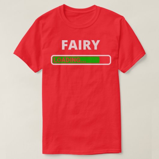 Fairy Loading Cool Halloween Costume Loading T-Shirt (Design vorne)