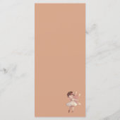 Fairy Magic Boho Flat Menu Menükarte (Rückseite)