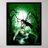 Fairy Magic Green Poster (Vorne)