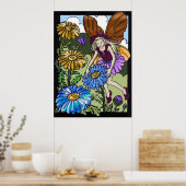 FAIRY MAGIC Kids Art Poster (Küche)