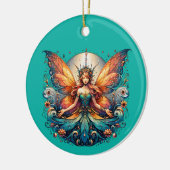 Fairy Magic, Magie Fantasy Vibe Keramik Ornament (Links)