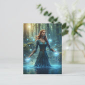 Fairy Magic Poster Postkarte (Stehend Vorderseite)