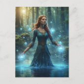Fairy Magic Poster Postkarte (Vorderseite)