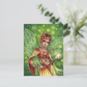 Fairy Magic Postkarte (Stehend Vorderseite)