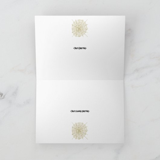 Fairy Magic Template Feiertagskarte (Innenseite)