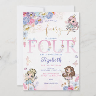 Fairy Magical Birthday Einladung