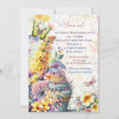 Fairy Magical Birthday Party Einladung (Rückseite)