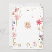 Fairy Magical Forest Garden Giro del Malcantone Einladung (Rückseite)