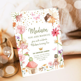 Fairy Magical Forest Garden Giro del Malcole Einladung