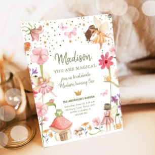 Fairy Magical Forest Garden Giro del Malcole Einladung