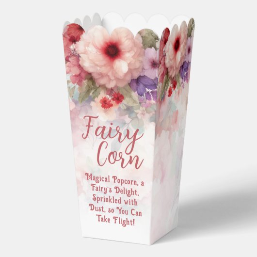 Fairy Mais verzaubert Popcorn Treat Boxes Geschenkschachtel (Vorderseite)