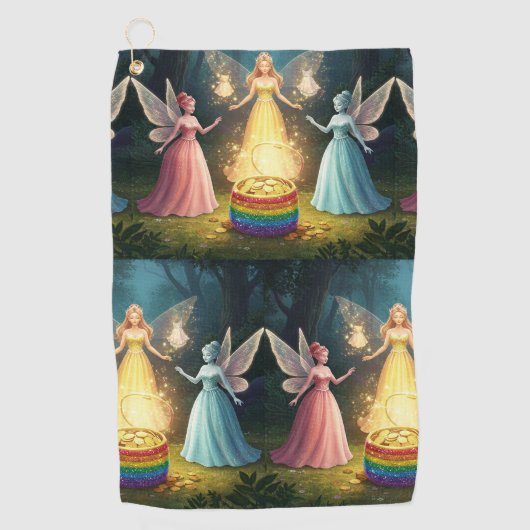 Fairy Marvel Wischlappen Golfhandtuch (Vorderseite)