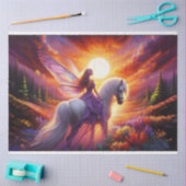 Fairy Meadow Sunset Tissue Paper Seidenpapier (Basteln)
