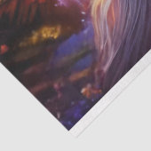 Fairy Meadow Sunset Tissue Paper Seidenpapier (Ausschnitt)