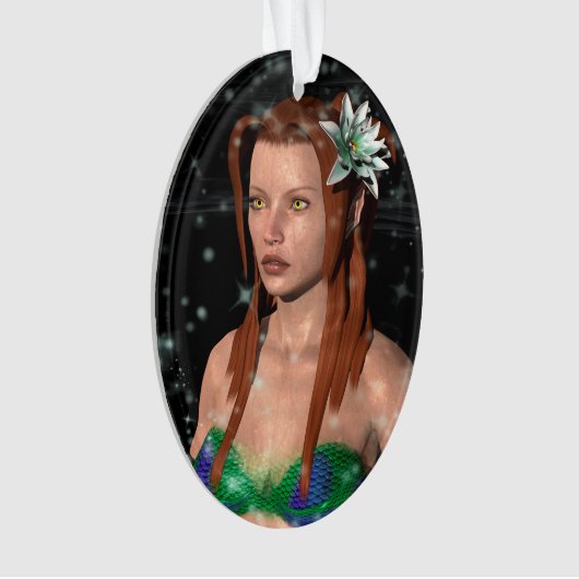 Fairy Mermaid Ornament (Vorderseite)