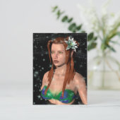 Fairy Mermaid Postkarte (Stehend Vorderseite)
