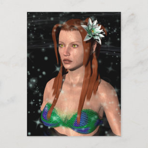 Fairy Mermaid Postkarte