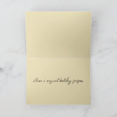 Fairy Merry Christmas Karte (Innenseite)