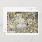 Fairy Midsommer Night's Dream 1907 Postkarte (Vorne/Hinten)