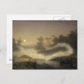 Fairy Mist im Mondlicht Postkarte (Vorne/Hinten)