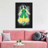 Fairy Mistress Leanan Sidhe Leinwanddruck (Insitu (Wohnzimmer))