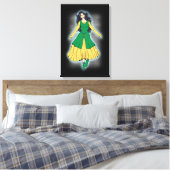 Fairy Mistress Leanan Sidhe Leinwanddruck (Insitu (Schlafzimmer))