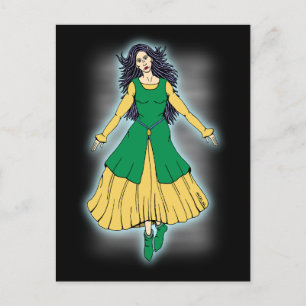 Fairy Mistress Leanan Sidhe Postkarte