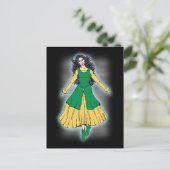 Fairy Mistress Leanan Sidhe Postkarte (Stehend Vorderseite)