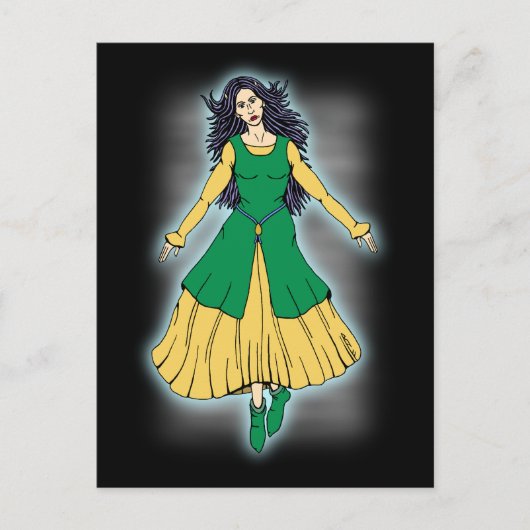 Fairy Mistress Leanan Sidhe Postkarte (Vorderseite)