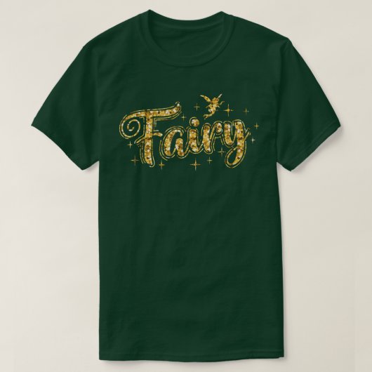 Fairy mit Fairy Dust T-Shirt (Design vorne)
