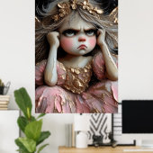 Fairy mit Höflichkeit Poster (Heimbüro)