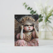 Fairy mit Höflichkeit Postkarte (Stehend Vorderseite)