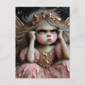 Fairy mit Höflichkeit Postkarte (Vorderseite)