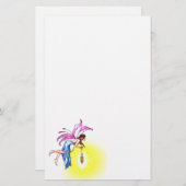 Fairy mit Lantern Briefpapier (Vorne/Hinten)