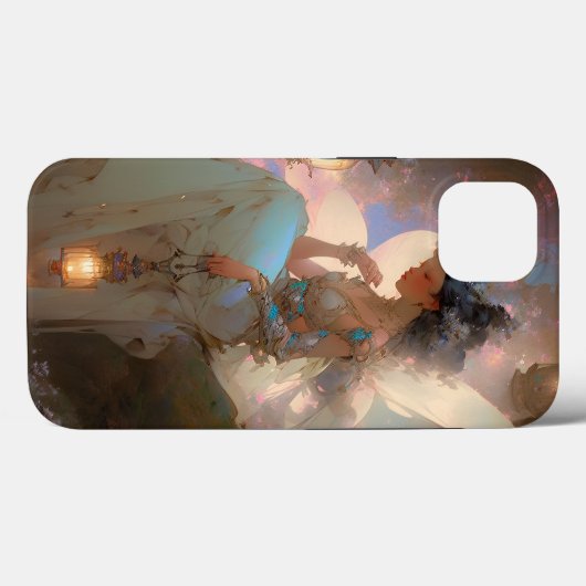 Fairy mit Lattern Case-Mate iPhone Hülle (Rückseite (Horizontal))