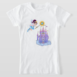 Fairy mit Schloss T-Shirt