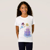 Fairy mit Schloss T-Shirt (Vorne ganz)