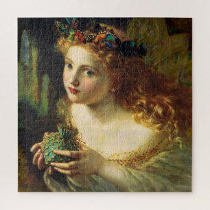 Fairy mit Schmetterlingen Sophie Gengembre Anderso Puzzle