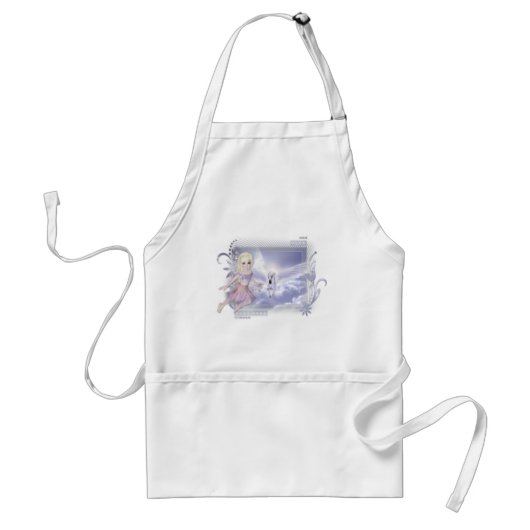 Fairy mit Unicorn D2 Designs Schürze (Vorne)