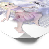 Fairy mit Unicorn D2 Poster/Print Poster (Ecke)