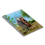 Fairy mit Unicorn Notizblock (Rechte Seite)