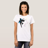 Fairy mit Wand/Stars-T - Shirt (Vorne ganz)