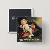 Fairy mit Wulstknopf Button (Vorne & Hinten)